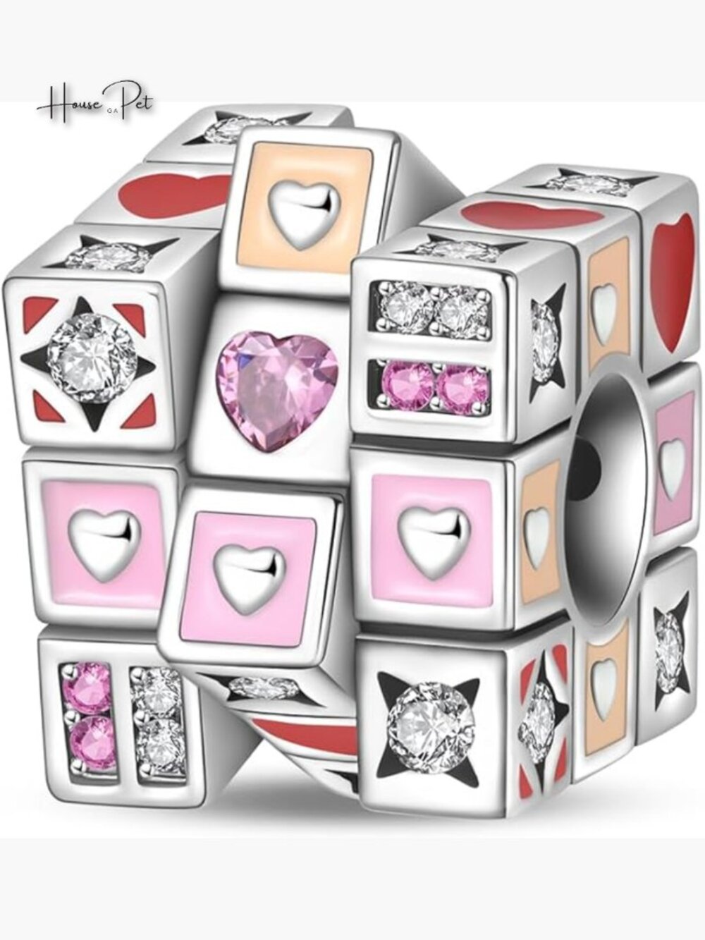 925 Sterling Silver Dangle Charms for DIY Jewelry & Pandora Bracelets